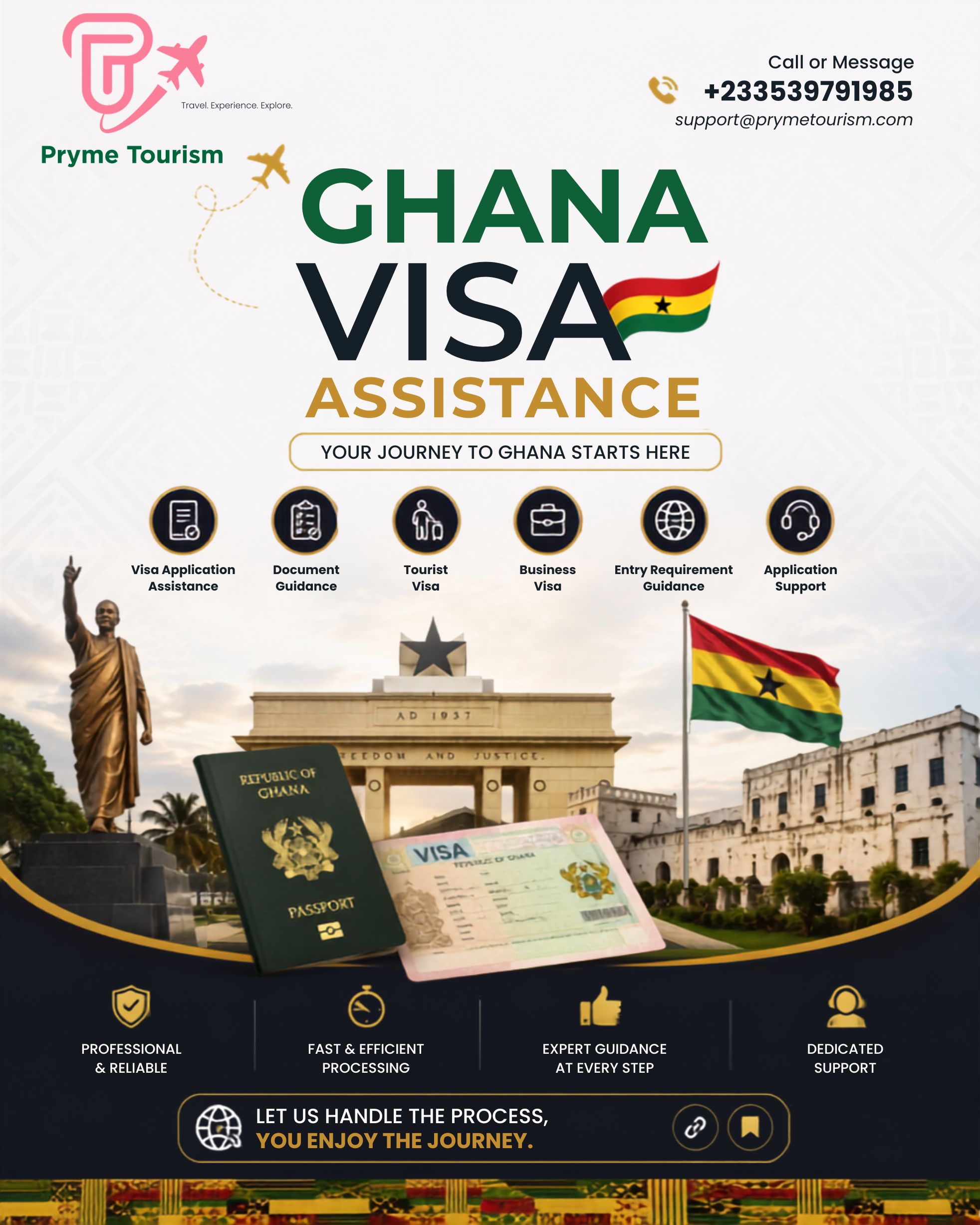 Ghana Visa Assistance