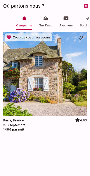 Interface destination