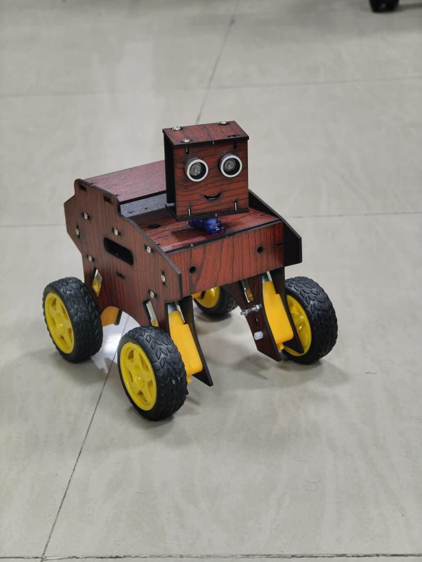 obstacle avoiding robot