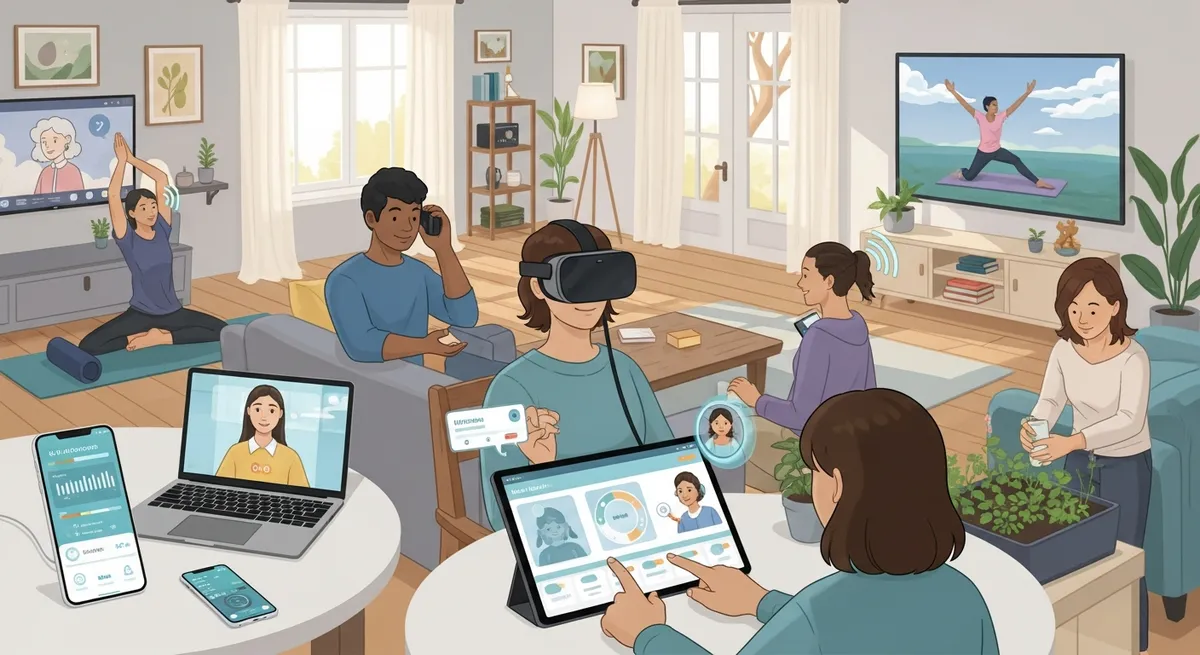 Tecnologie depressione a domicilio