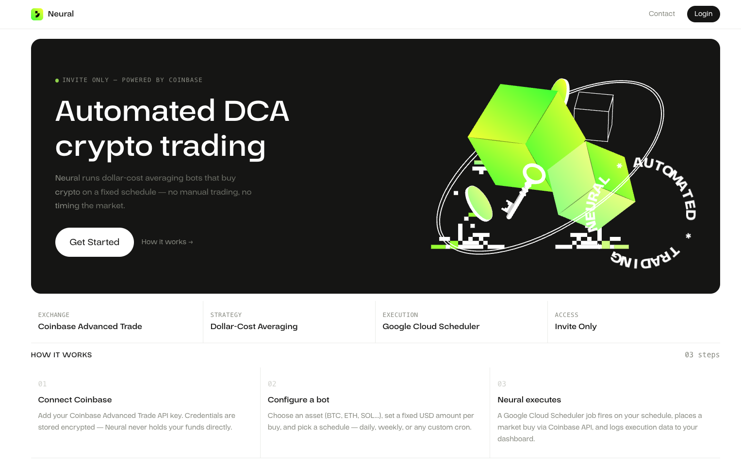 Neural - Autonomous Crypto Trading Platform with Self-Tuning Strategy preview