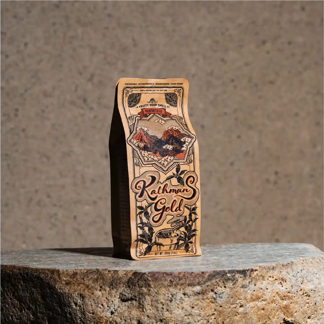 Kathmans Gold / コーヒー粉 200g (中煎り)