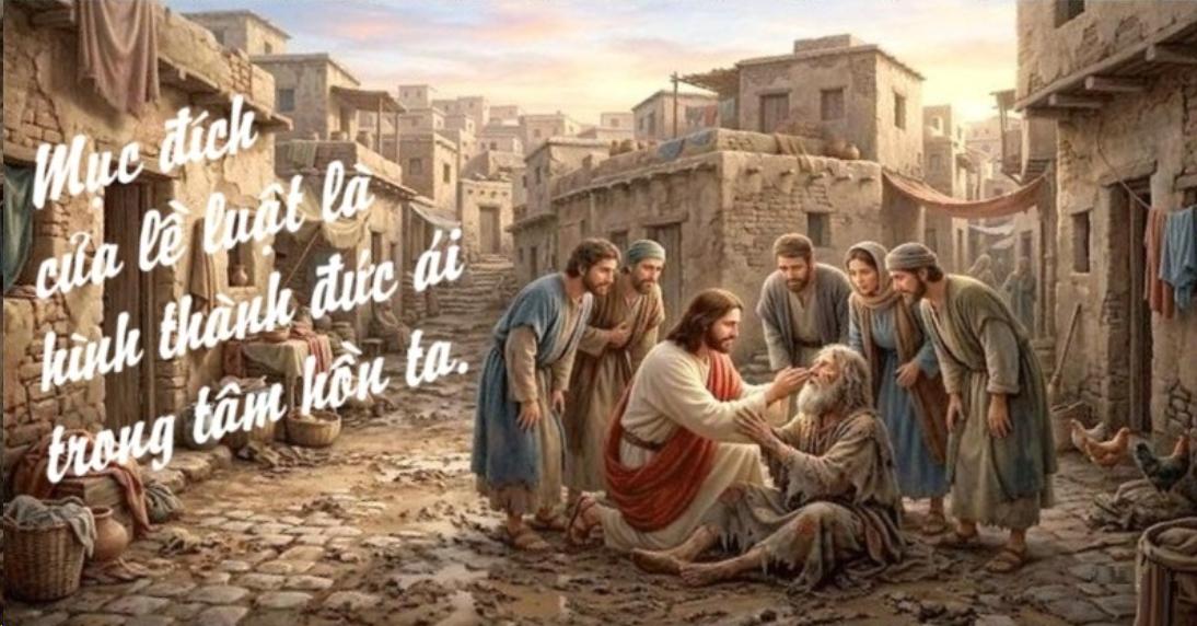 Đức ái là luật cao trọng nhất phải tuân giữ