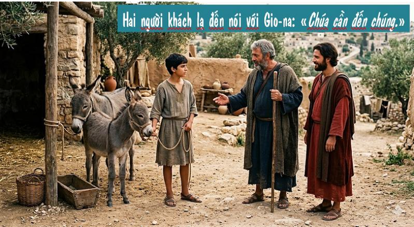 Câu chuyện một người trẻ hôm Chúa được dân chúng đón rước