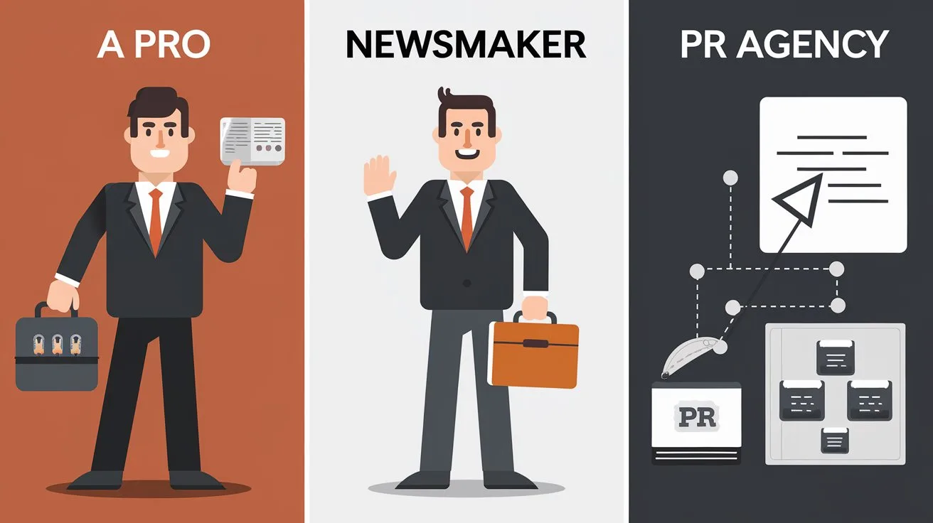 PRO vs. Newsmaker vs. PR Agency: What’s the Difference?