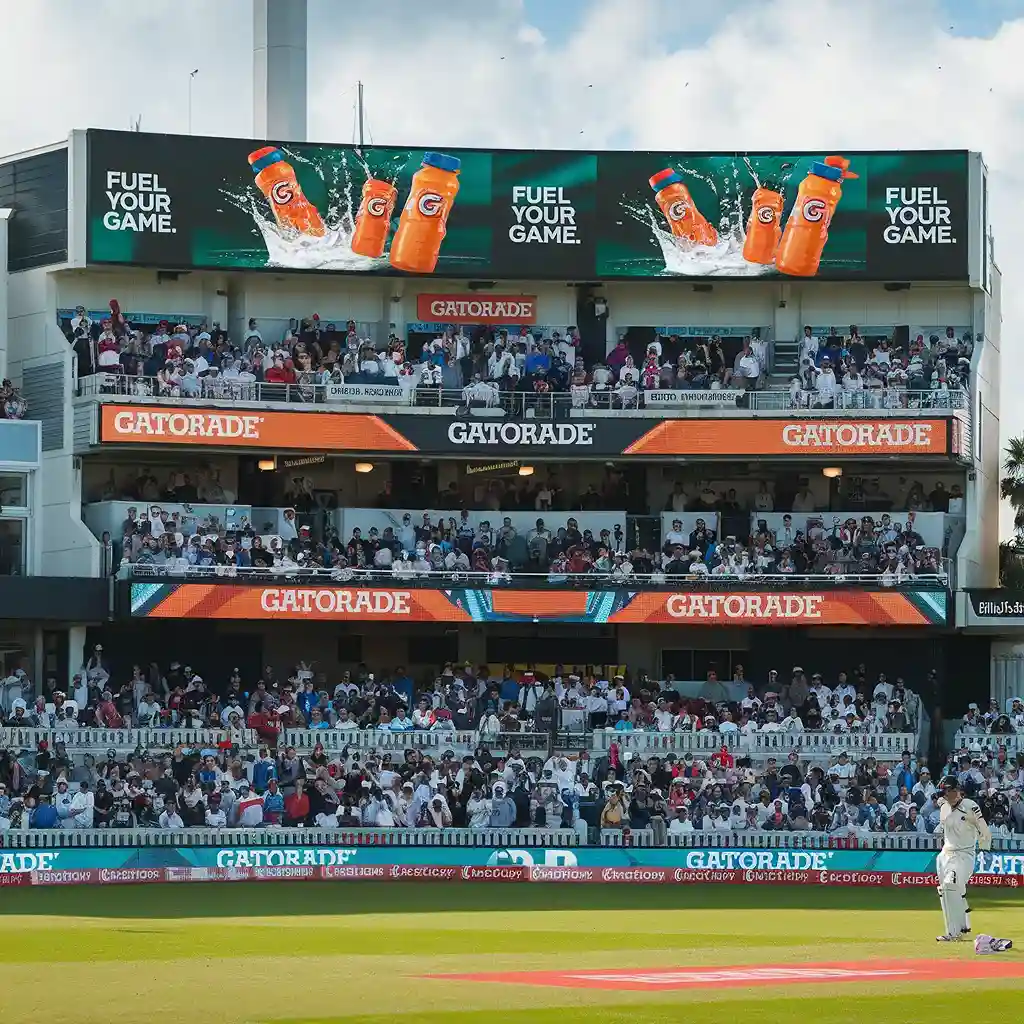 Brands often sponsor sports events