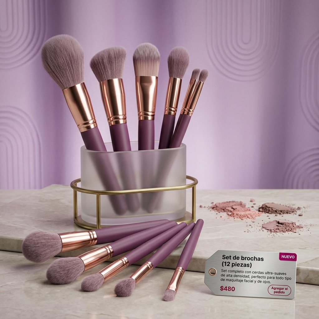 Set de brochas (12 piezas)