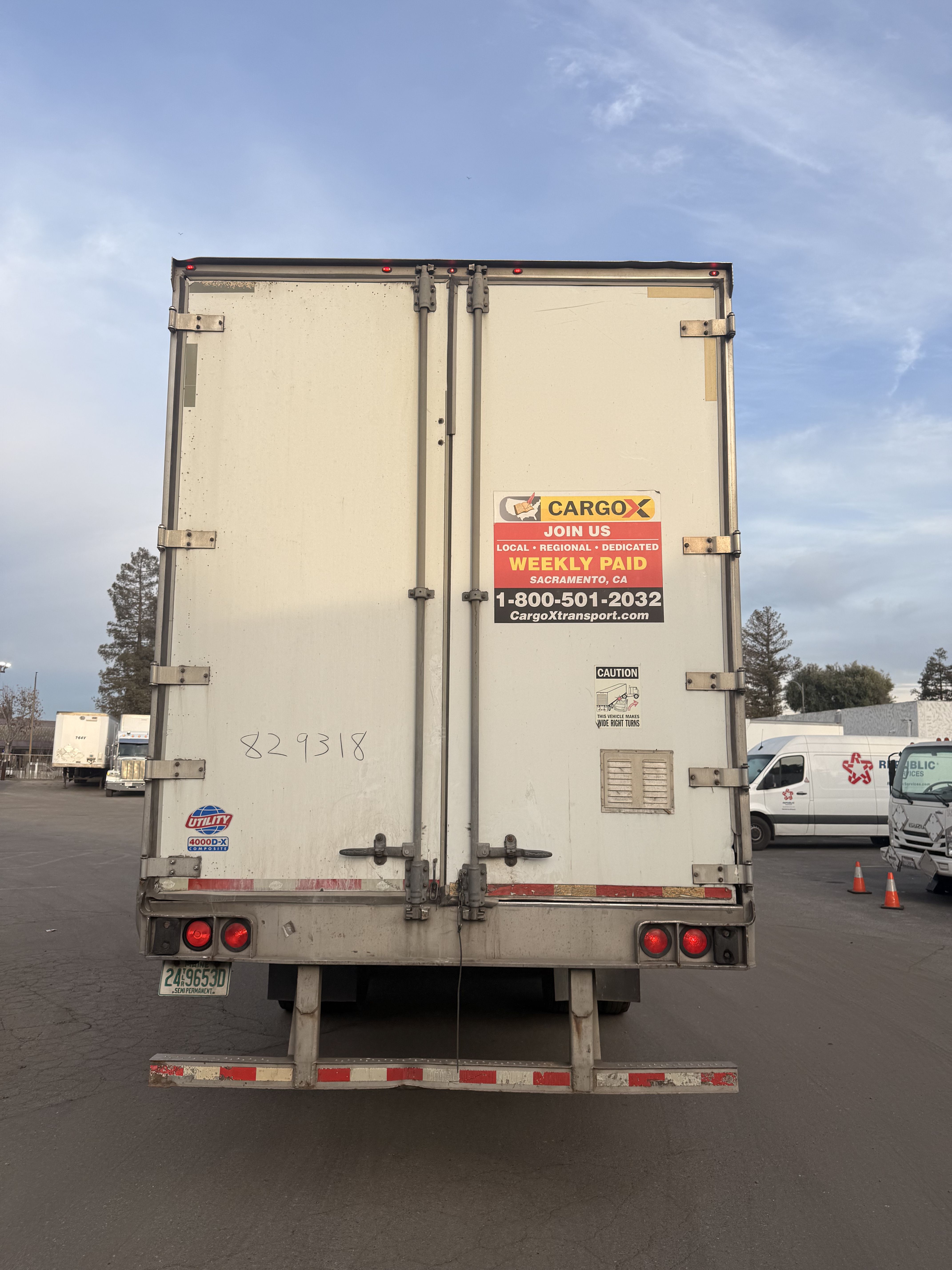 2015 Utility #829318 Rio Linda, CA