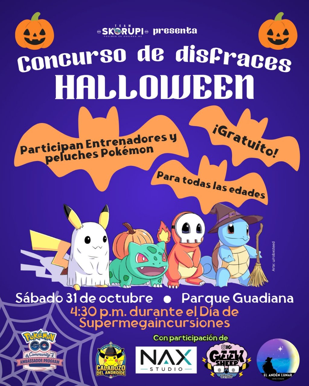Concurso de Disfraces Pokémon