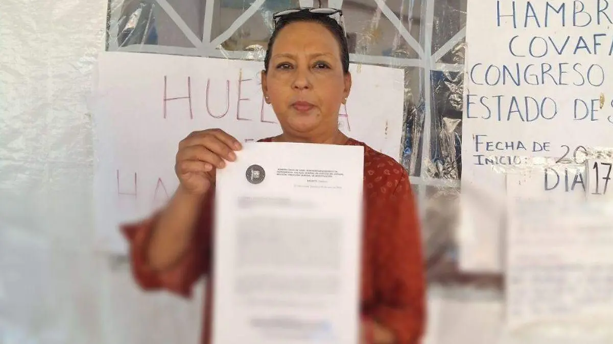 Tras ser citadas para presentarse ante la Fgjes, denuncia Covafam presunta intimidación por parte de autoridades