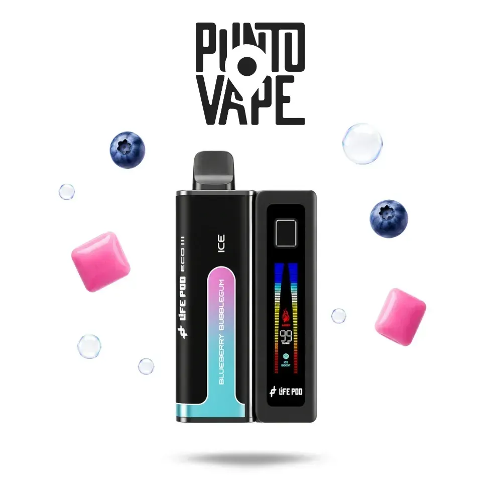 LIFE POD ECO 3 KIT BLUEBERRY BUBBLEGUM 20K