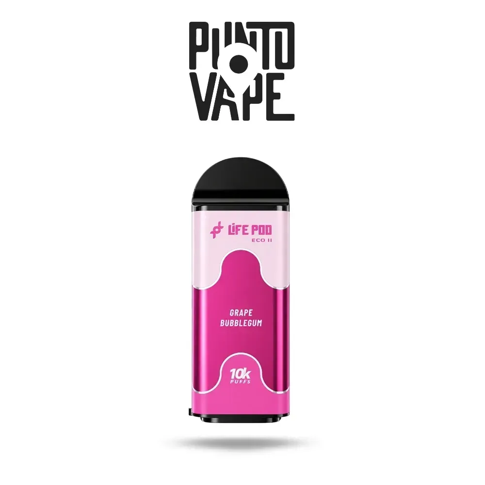 LIFE POD CARTUCHO GRAPE BUBBLEGUM 10K