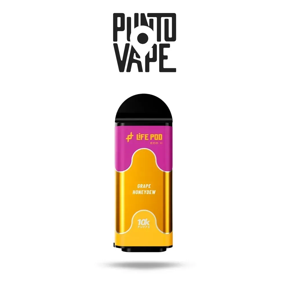 LIFE POD CARTUCHO GRAPE HONEYDEW 10K