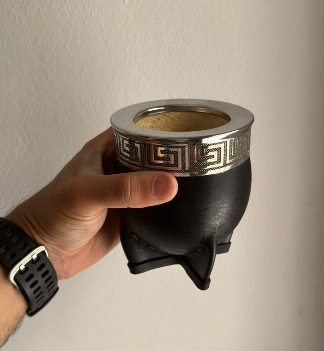 Mate Imperial de Alpaca y Calabaza
