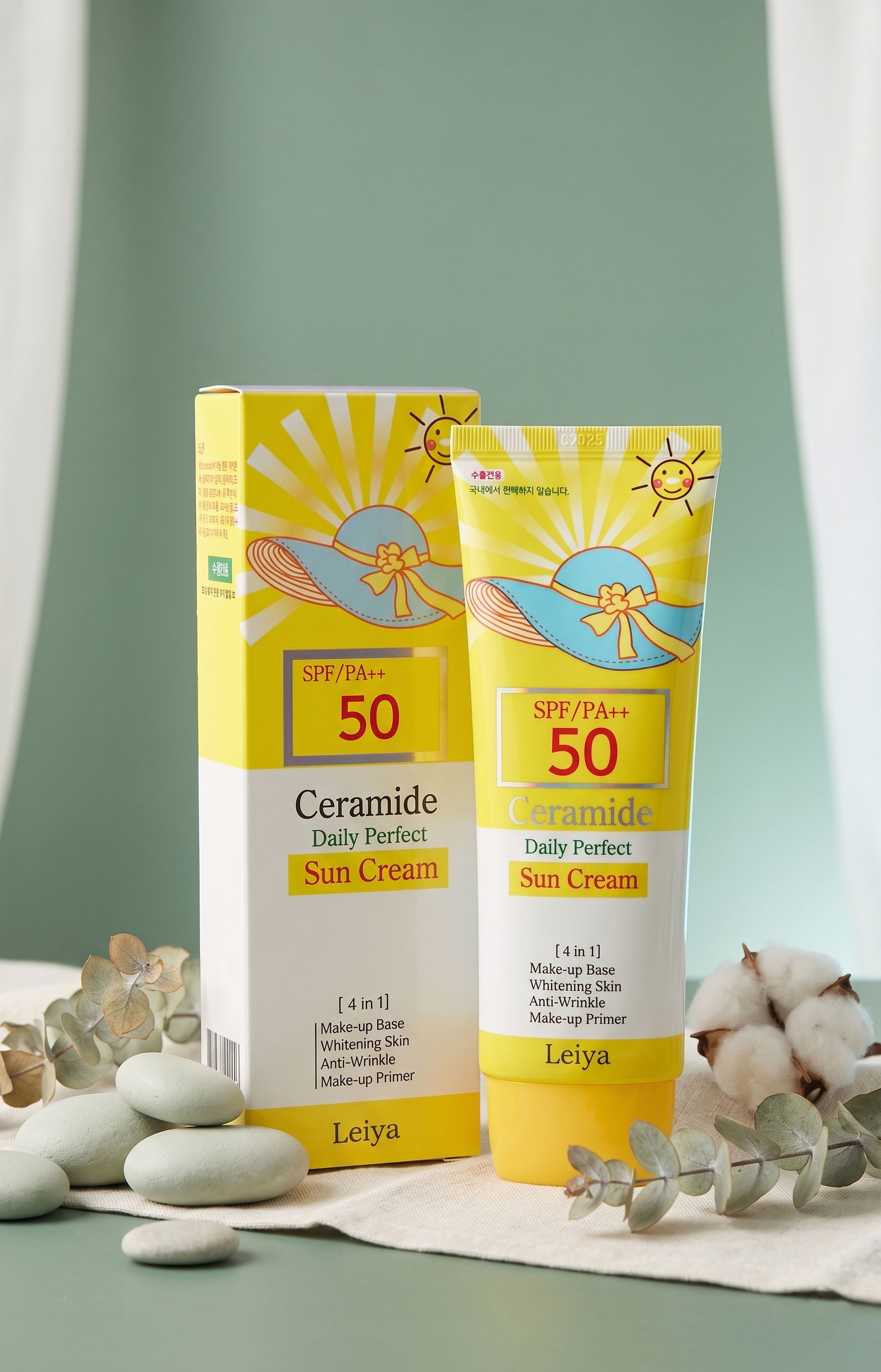 Leiya Ceramide Daily Perfect Sun Cream SPF 50 PA++