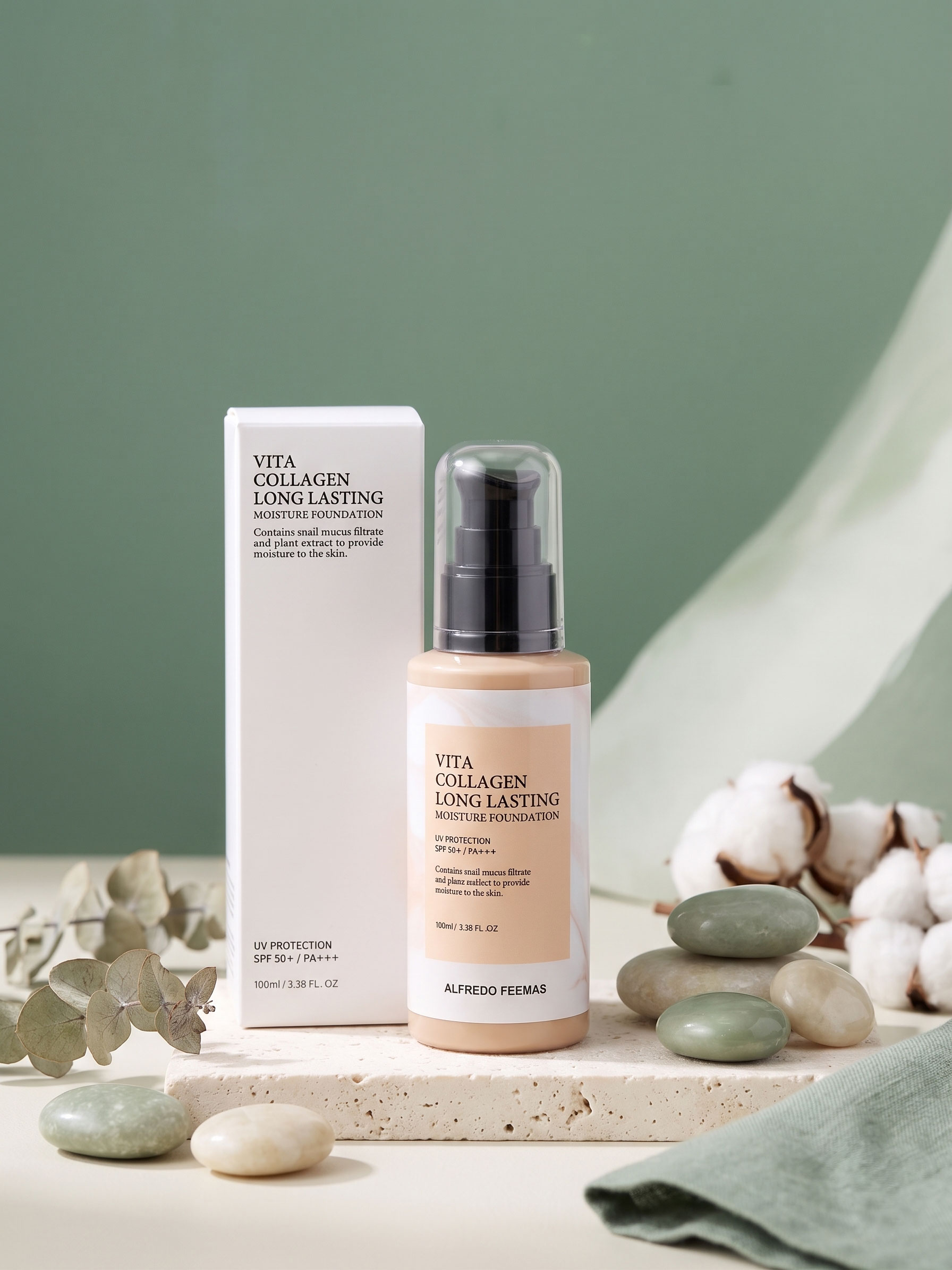 Alfredo Feemas Vita Collagen Long Lasting Moisture Foundation