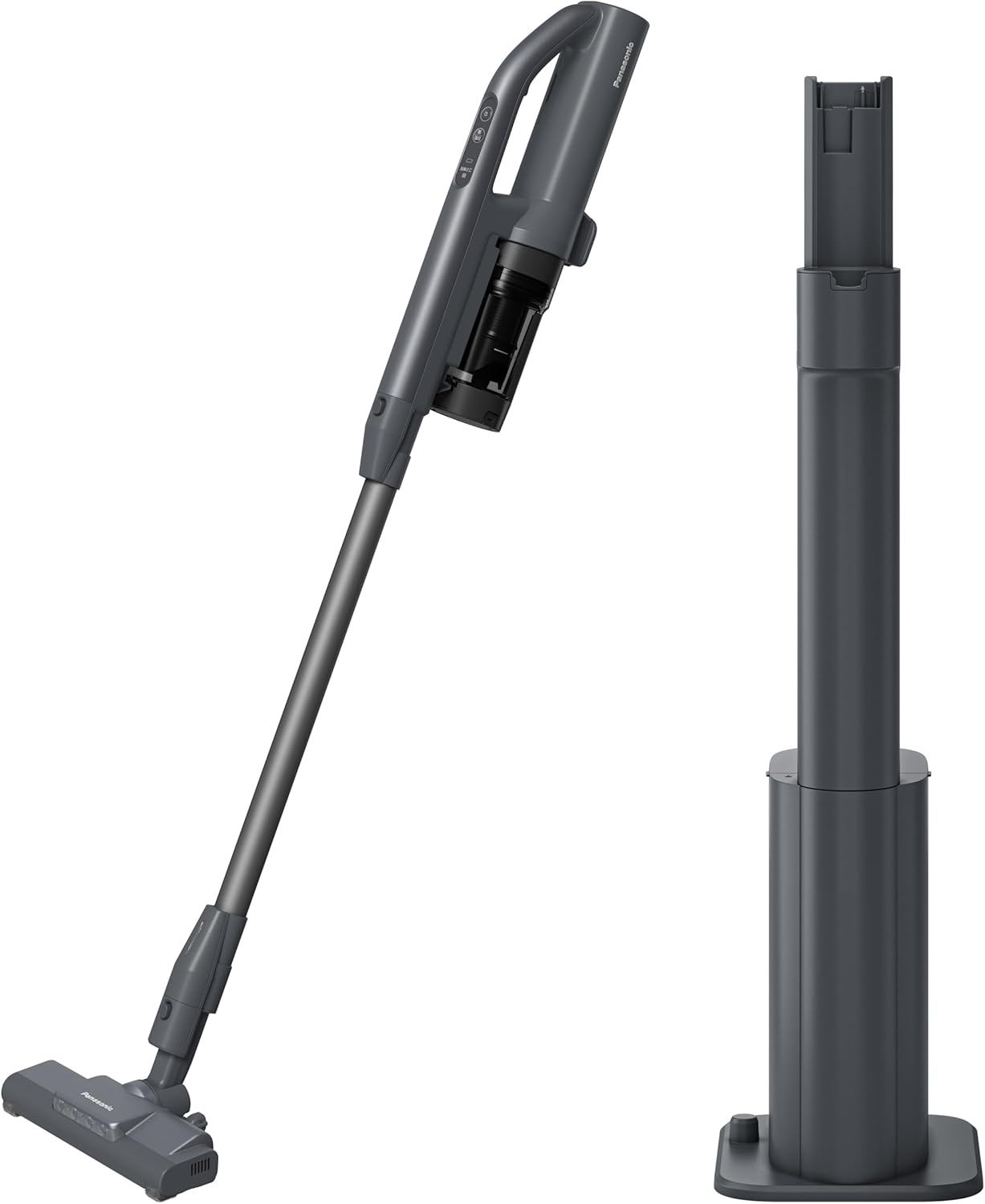 パナソニック 掃除機 コードレス セパレート型 スティック クリーンドック からまないブラシPlus MC-NX500K-A