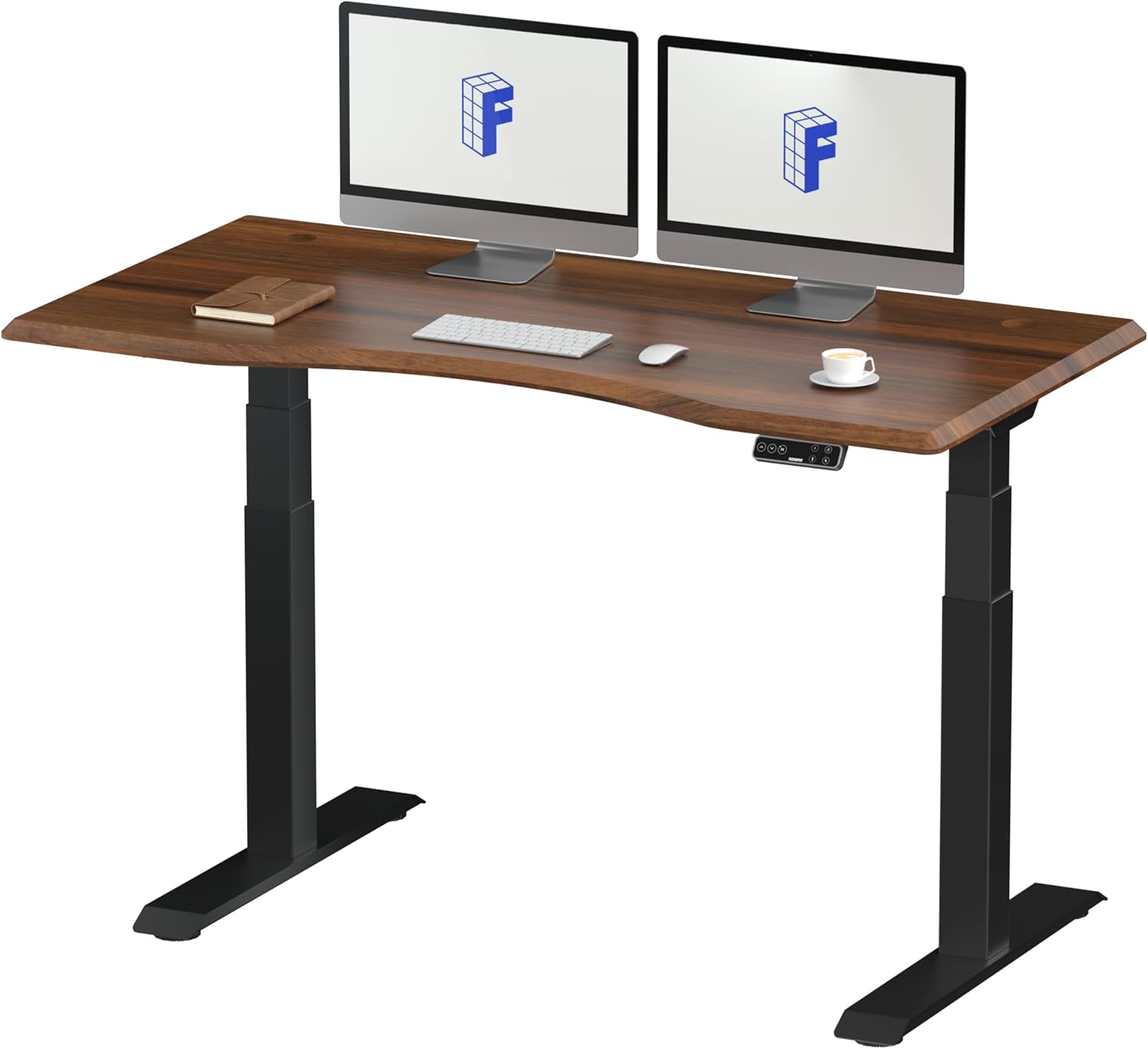 FLEXISPOT E7セット 電動スタンディングデスク 高さ調節 電動式昇降デスク