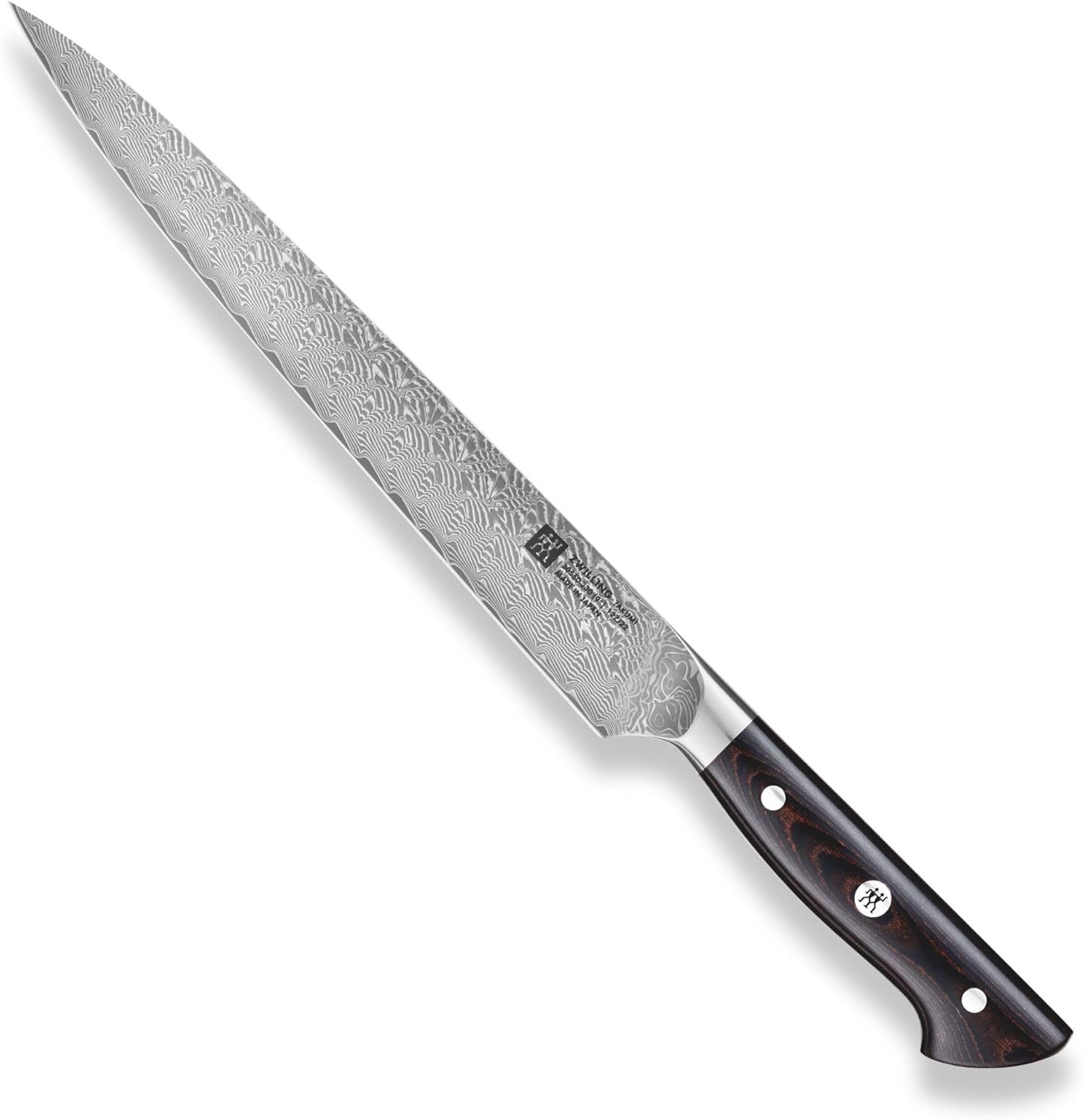 ZWILLING ツヴィリング 「 タクミ カービング 230mm 日本製 」 ダマスカス 筋引き スライサー ナイフ 包丁 【日本正規販売品】 Takumi 30550-231