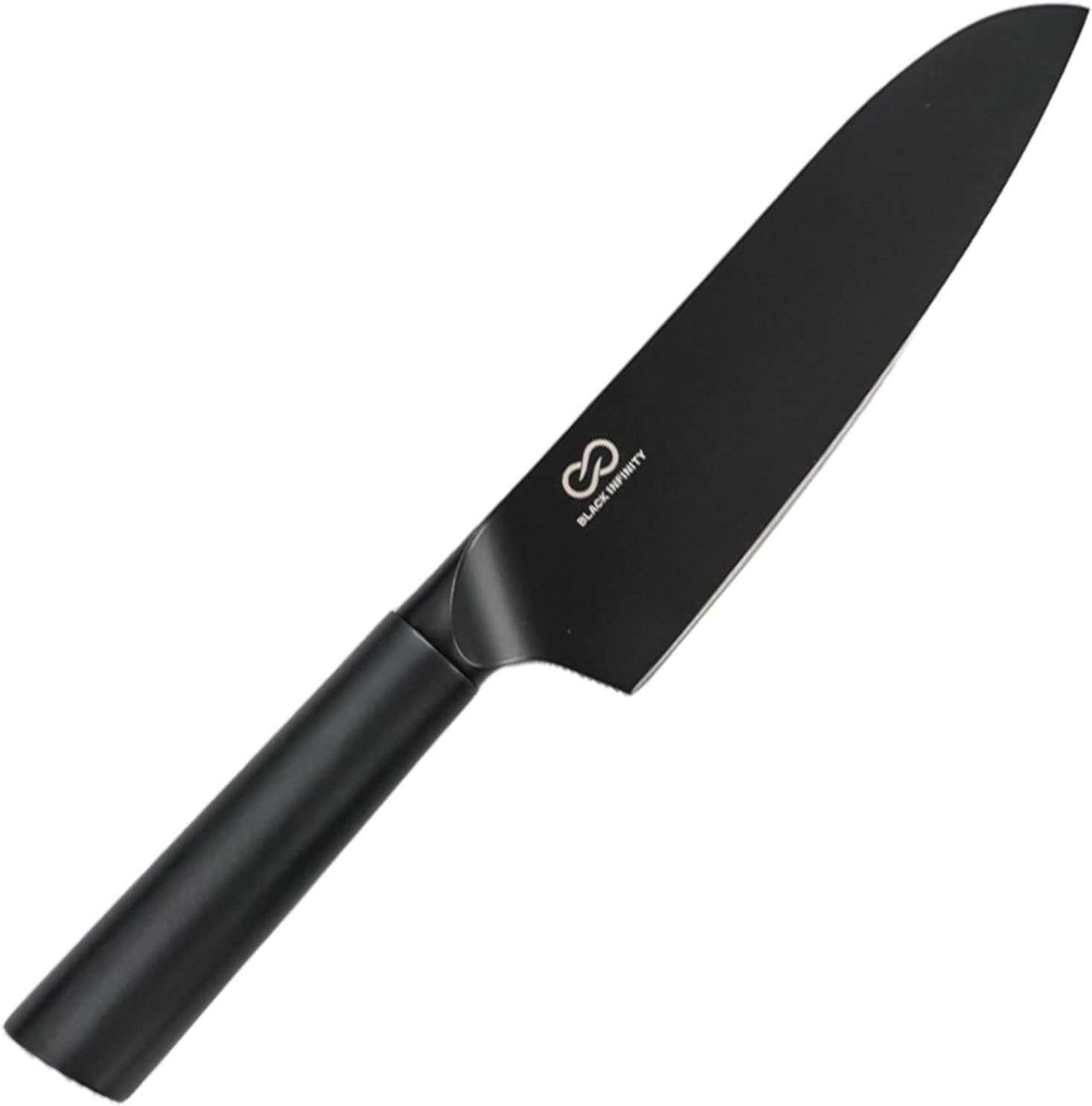 三徳包丁 刃渡り165mm オールマットブラック 食洗機対応 【BLACK INFINITY】「明治6年創業 老舗刃物メーカー 三星刃物」 肉 魚 野菜 包丁 万能 ステンレス ギフトBI-ST