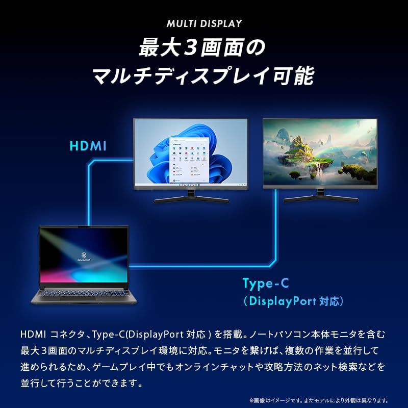 ガレリア ゲーミングノートPC GALLERIA XL7R-R56-6A - 6