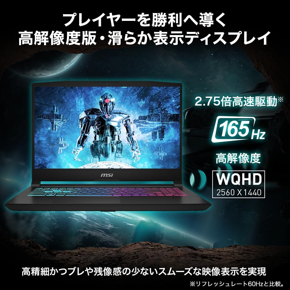 MSI ゲーミング ノートPC Katana-15-HX-B14WGK-1053JP - 6