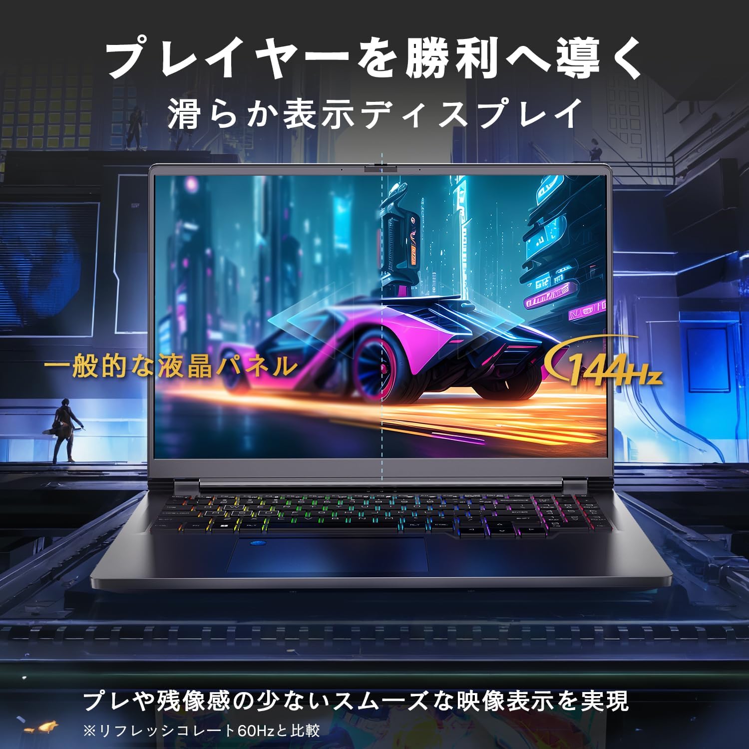 VETESA ノートパソコン ゲーミング Core i7 第13世代 RTX 4060 16インチ - 6