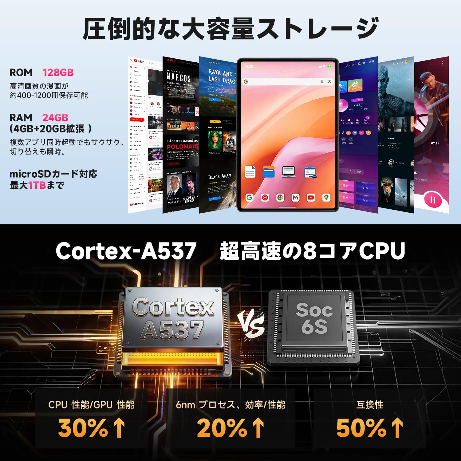 【PHILIPS タブレット T8015 国内正規品】11インチFHD - 3