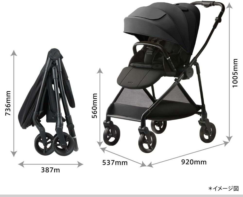 Aprica(アップリカ)A型ベビーカー ルーチェフリー AB ライトベージュ【2024年モデル】 - 2