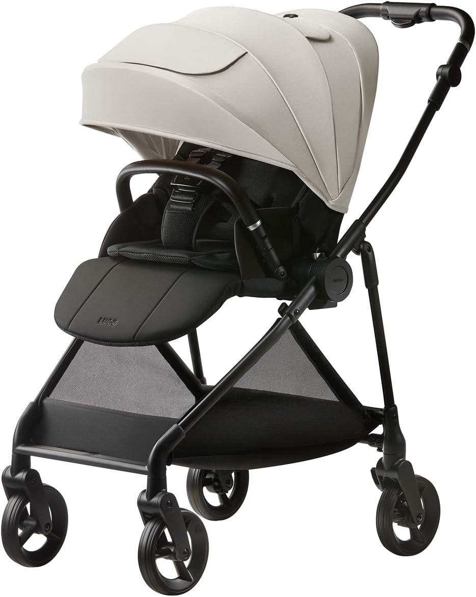 Aprica(アップリカ)A型ベビーカー ルーチェフリー AB ライトベージュ【2024年モデル】 - 5