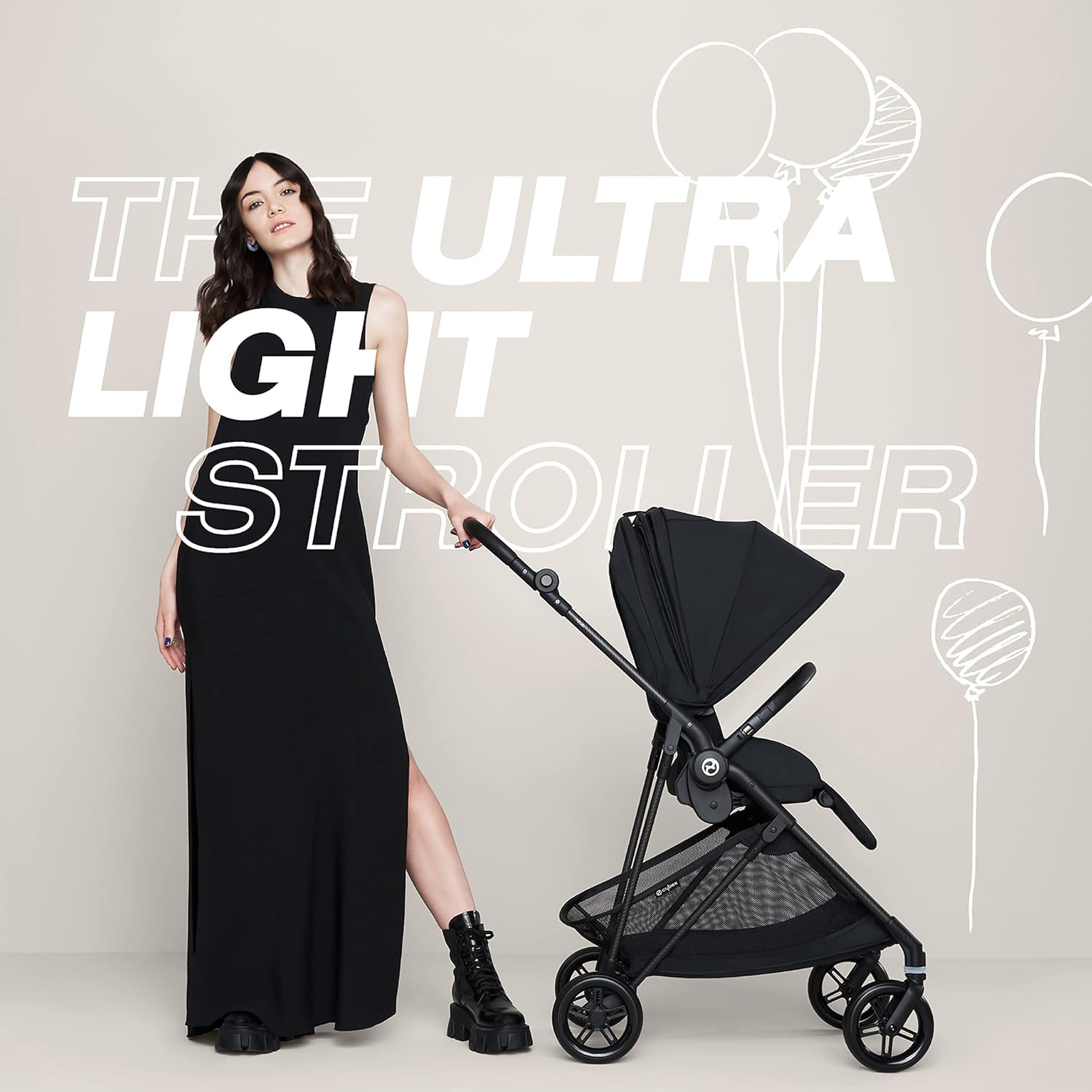 CYBEX(サイベックス)メリオ カーボン(2024年モデル)マジックブラック ウルトラライトベビーカー