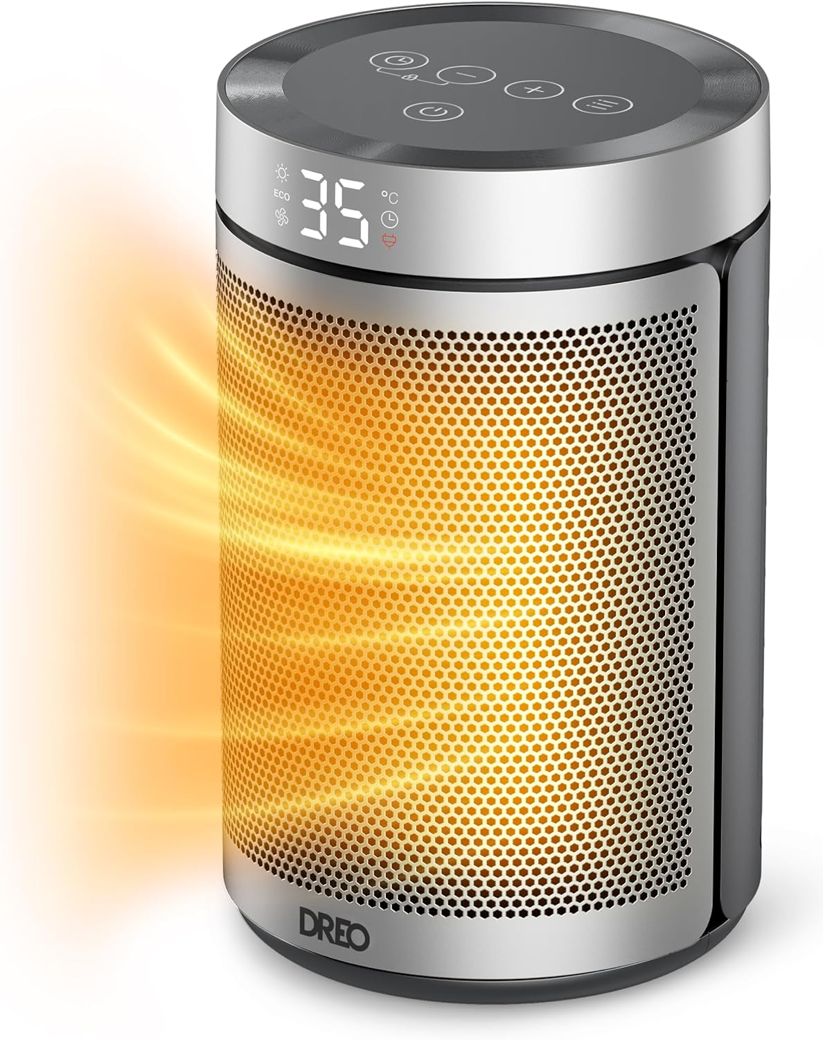 DREO (ドレオ) セラミックヒーター オフィス デスク - 3