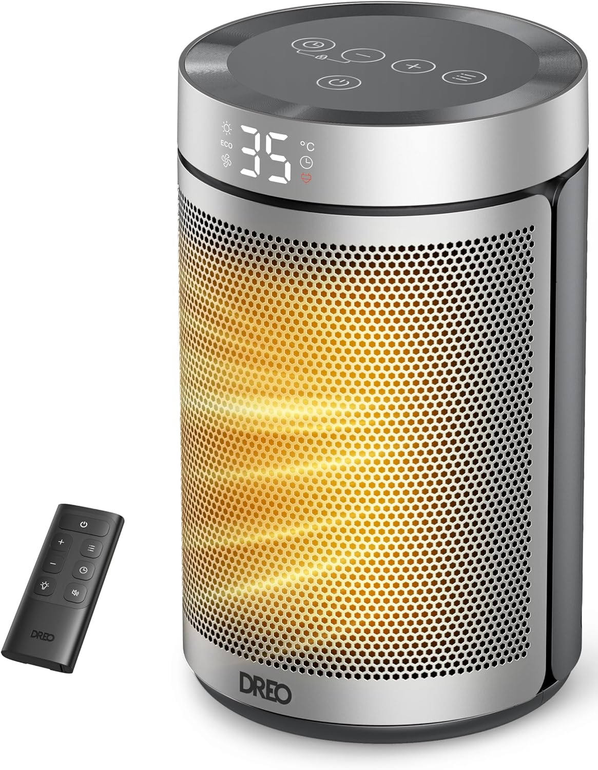 DREO (ドレオ) セラミックヒーター オフィス デスク - 5