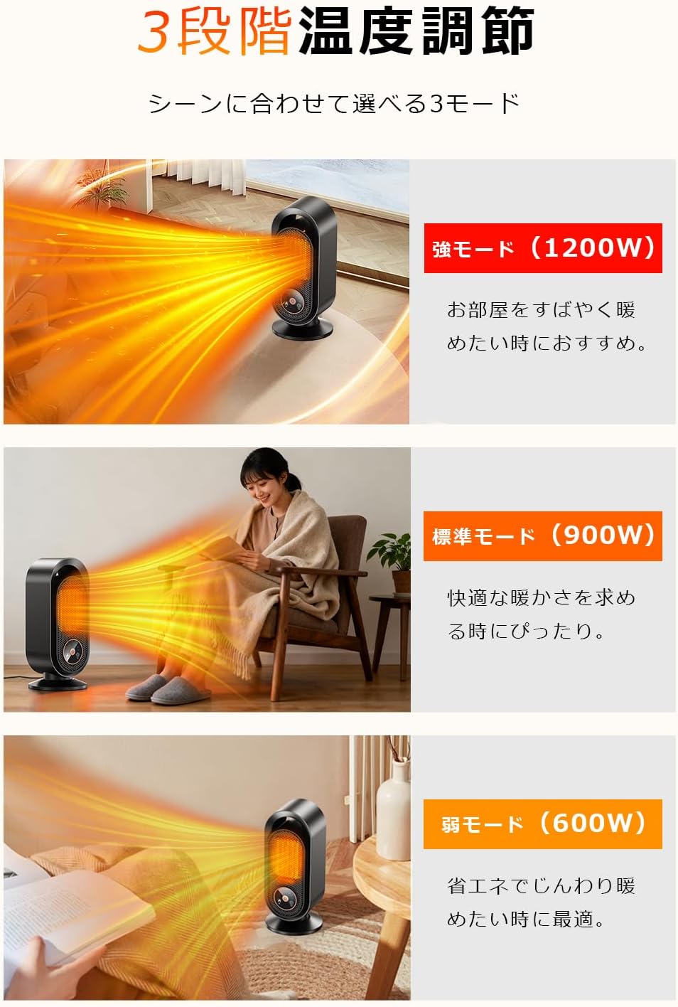 CENterano セラミックヒーター - 4