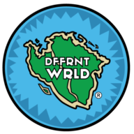 DFFRNTWRLD® logo