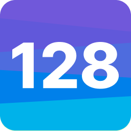 128 Digital logo
