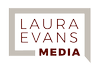 LAURA EVANS MEDIA logo
