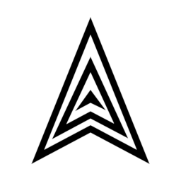 Tres Astronautas / Three Astronauts logo
