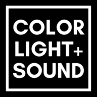 Color Light + Sound logo