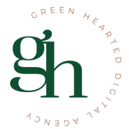 Green Hearted logo