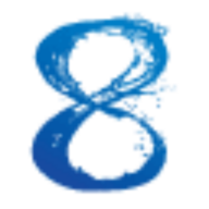 8 Waves Creative logo