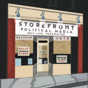 Storefront Political Media logo