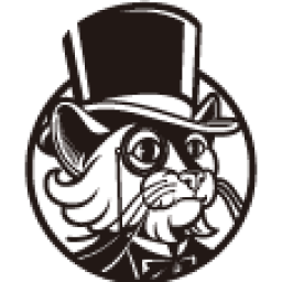 Designed by Cats logo