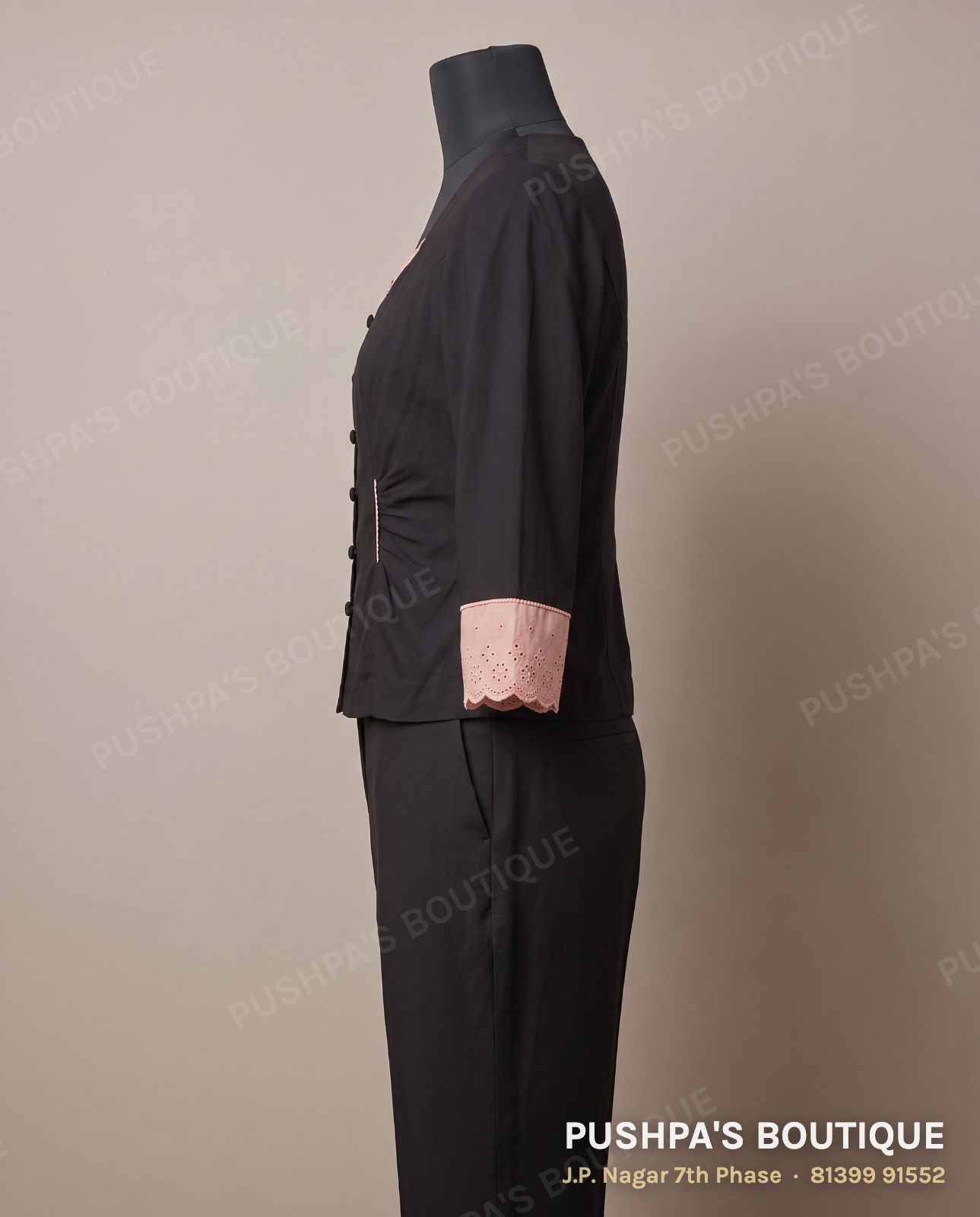 Western outfit PB-015, sweetheart neck, three quarter sleeve, photo 3