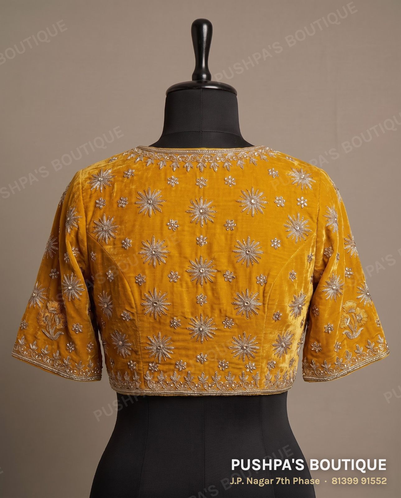 Princess cut blouse PB-063, round neck, dori back, photo 2