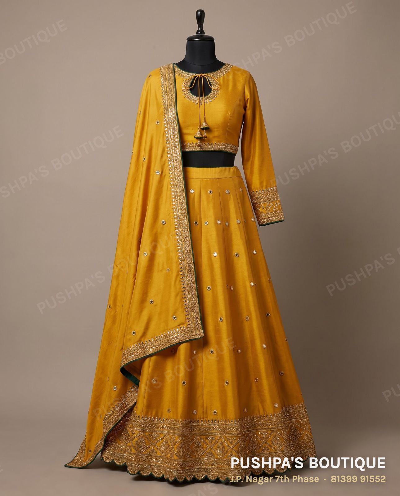 Lehenga PB-093, full sleeve