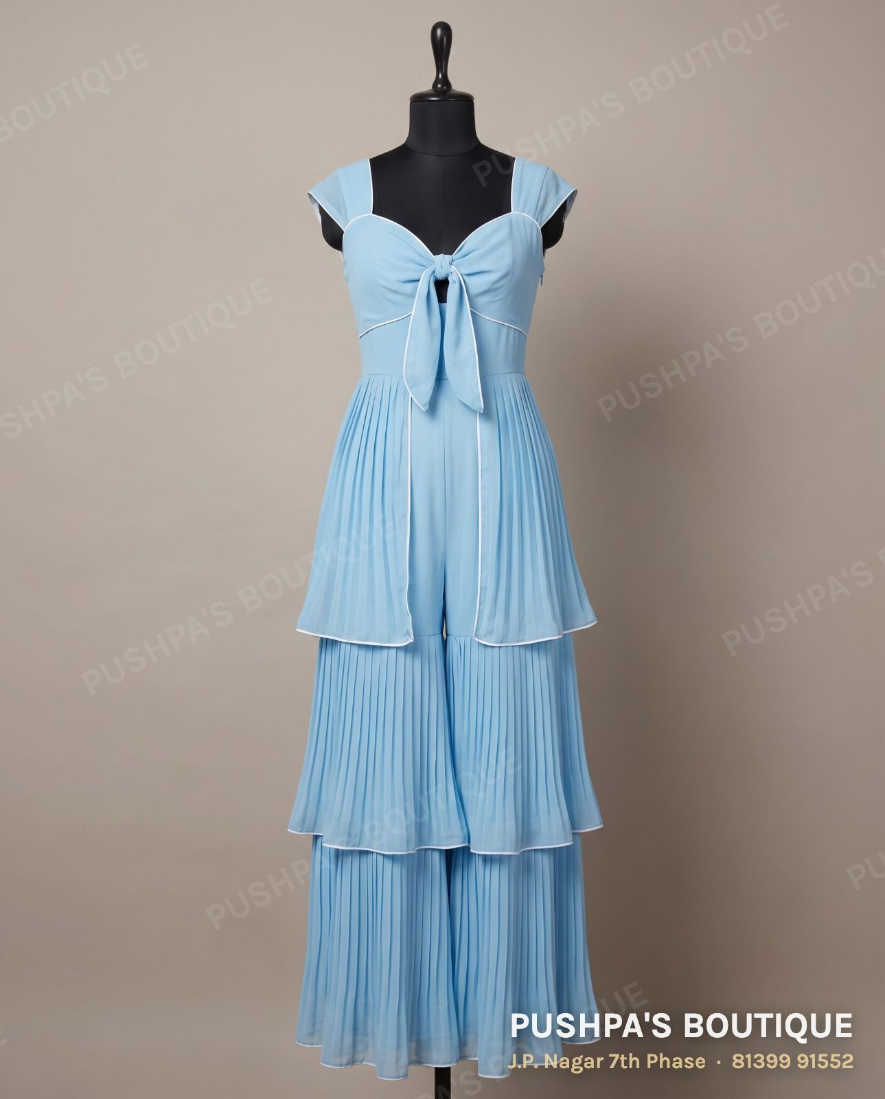 Western outfit PB-095, sweetheart neck, cap sleeve