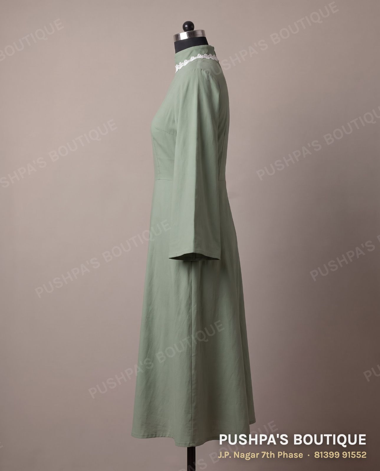 Gown PB-106, high neck, photo 3