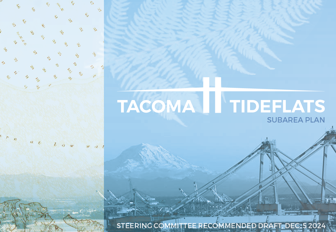 Cover page for the Tideflats Subarea Plan