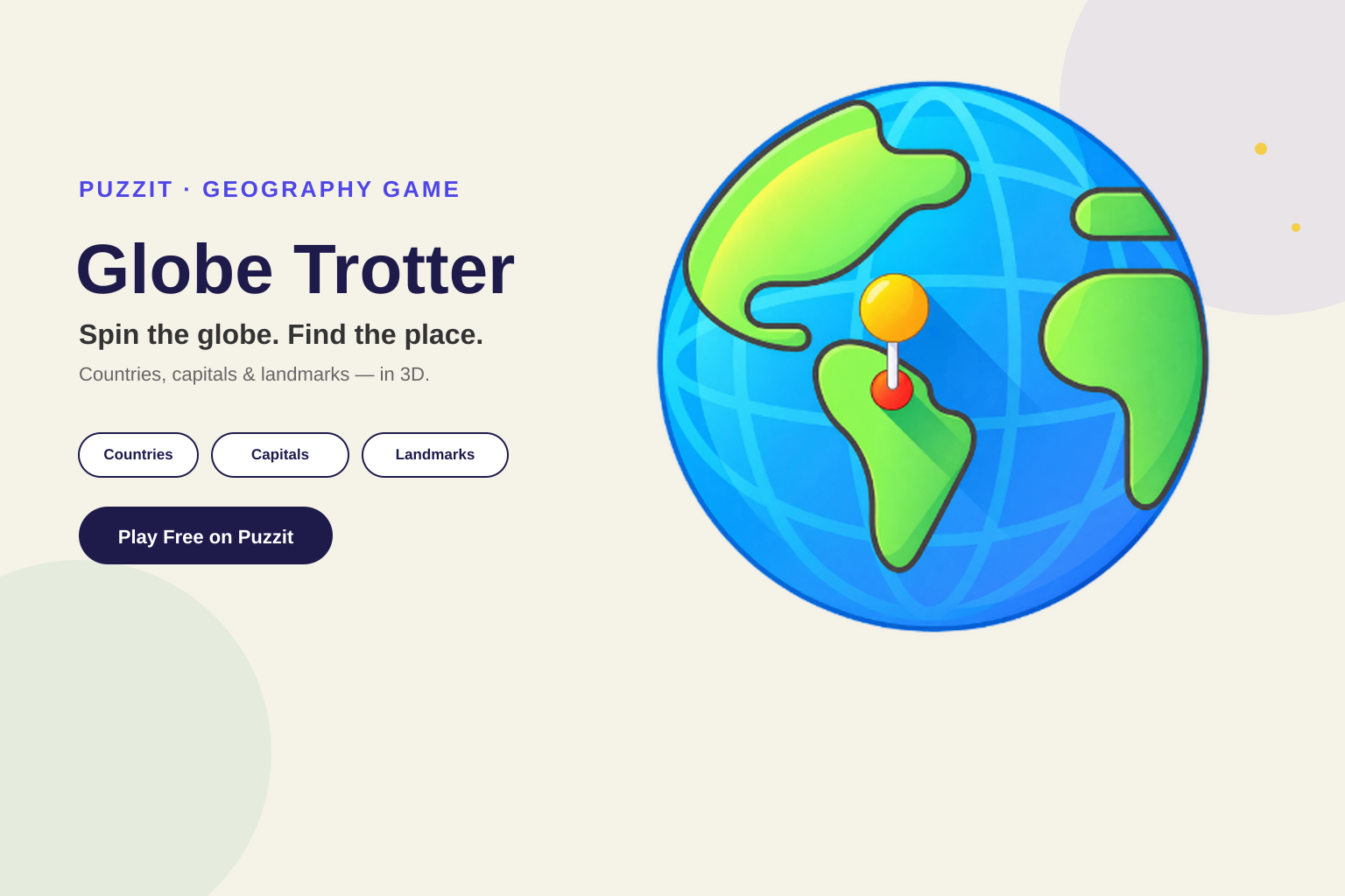 Globe Trotter: The 3D Geography Game That Tests How Well You Really Know the World